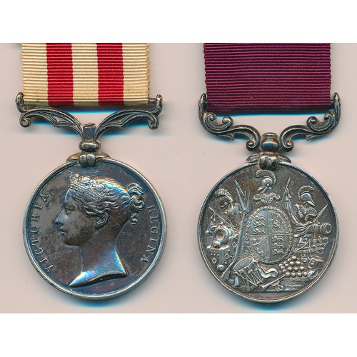 21 - 1857 Indian Mutiny Medal no clasp to Jas Brown74th Highlanders and QV Army LSGC to 1733 2nd Corpl J.... 