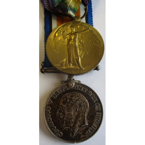 54 - WW1 BWM and Victory Medal pairs to 2 Lieut A.G. Lewis R.A.F.  2. 18440 Pte A.C. Busby Oxf & Bucks L.... 