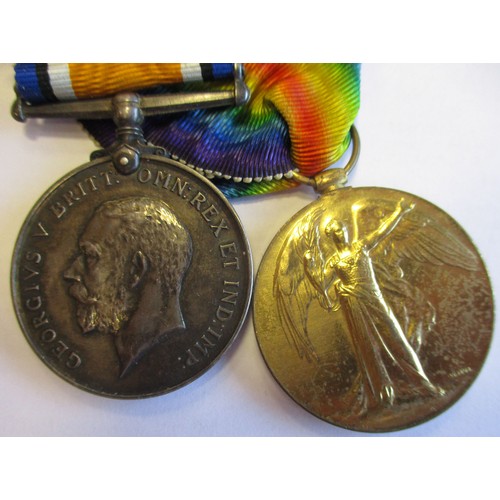 54 - WW1 BWM and Victory Medal pairs to 2 Lieut A.G. Lewis R.A.F.  2. 18440 Pte A.C. Busby Oxf & Bucks L.... 