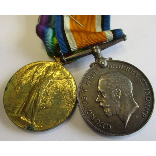 55 - WW1 BWM and Victory Medal pairs to 1. 10673 Pte W.A. Spokes H.A.C.  2. 8110 Pte N.F. Heath 12-Lond R... 