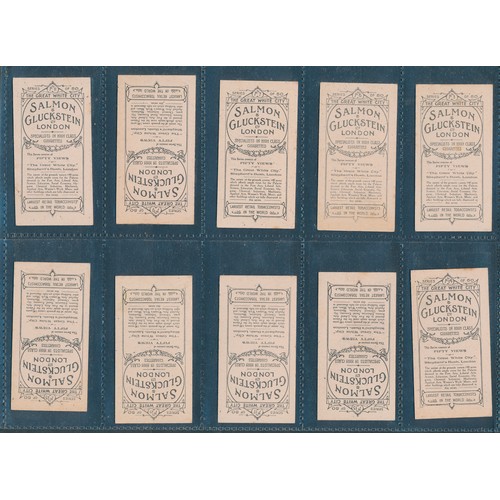 26 - Salmon & Gluckstein. 1908 The Great White City, part set of 20 cards, in good cond. Cat. £340 (See p... 