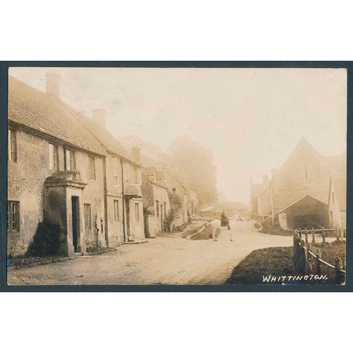 63 - Misc. coln. in modern album. Street scenes noted of Uxbridge, Watford, Hatch End, St. Annes-on-Sea, ... 