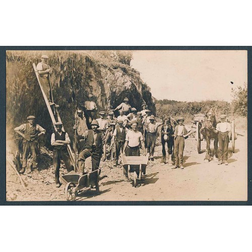 69 - Wales. A large coln. filed in 21 flip top photo albums. Cardigan incl. RP and ptd. street scenes, st... 