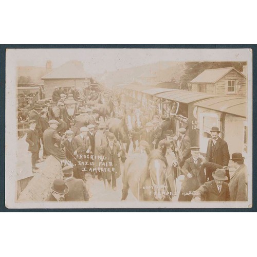 70 - Wales. Coln. in 16 flip top photo albums . A comprehensive coln. of Lampeter with RPs throughout of ... 