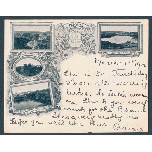 74 - Wales. Misc. coln. filed in 20 flip top photo albums. Tresaith mainly general views but better cards... 