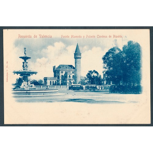 100 - Spain and Mallorca. A misc. accumulation with better cards noted. Qty. approx. 800 (2T)