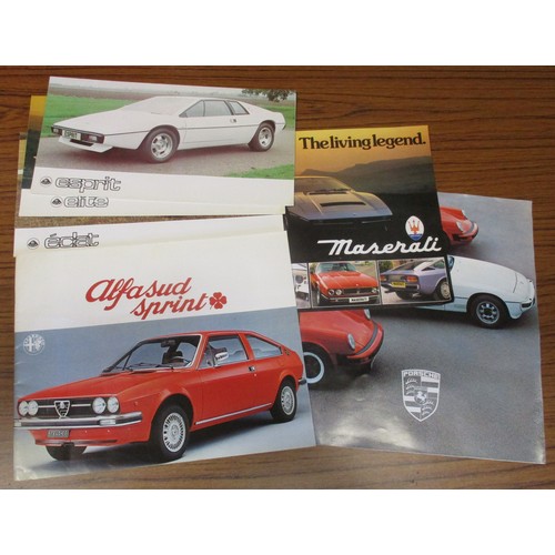 119 - Motoring. 1970s onwards collection of car and truck brochures, price lists, colour and trim booklets... 