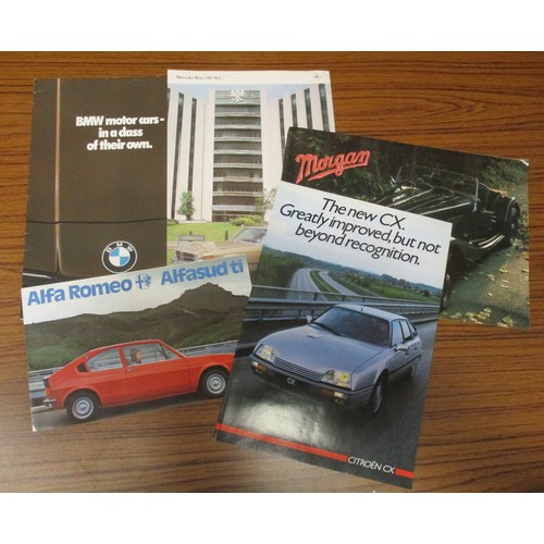 119 - Motoring. 1970s onwards collection of car and truck brochures, price lists, colour and trim booklets... 