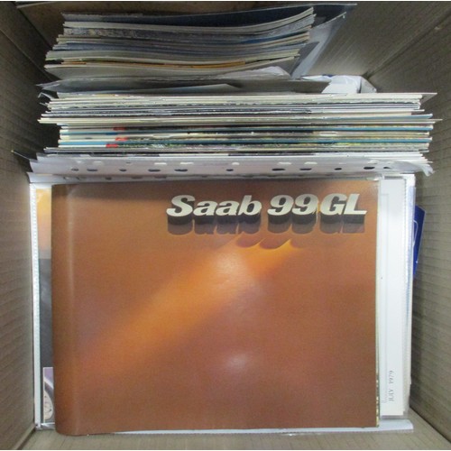 119 - Motoring. 1970s onwards collection of car and truck brochures, price lists, colour and trim booklets... 