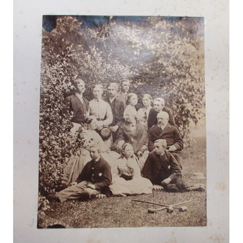 120 - Ephemera. Victorian scrap albums. A lovely coln. of 10 albums and loose scraps incl. a leatherbound ... 