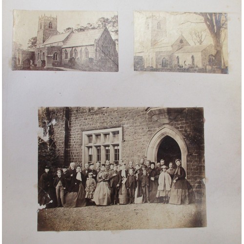 120 - Ephemera. Victorian scrap albums. A lovely coln. of 10 albums and loose scraps incl. a leatherbound ... 