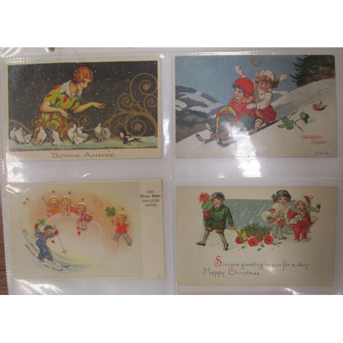 116 - Ephemera. A misc. coln. incl. greetings and misc. subjects. Box of assorted framed Victorian portrai... 