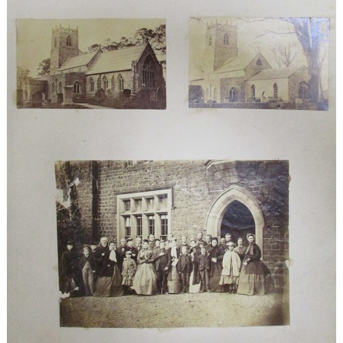 120 - Ephemera. Victorian scrap albums. A lovely coln. of 10 albums and loose scraps incl. a leatherbound ... 