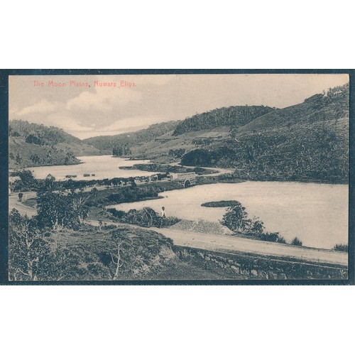 96 - India and Ceylon. Misc. coln. with better cards noted of towns, cities, markets, markets, railway in... 