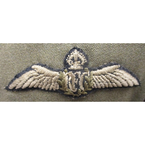 115 - WW1 Royal Flying Corps Maternity Pattern Service Dress Jacket etc, RFC embroided pilot's wings, Serg... 