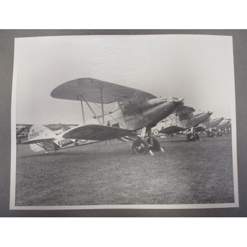 118 - Aviation publications with 6 July 1935 RAF Review Mildenhall photo album with 23 photos (16cm x 20.5... 