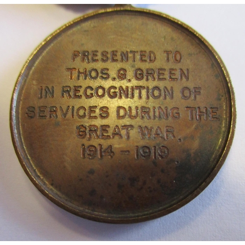 72 - KGV Special Constabulary Long Service Medal to Thomas G. Guthrie, Durham City Special Constable Meda... 