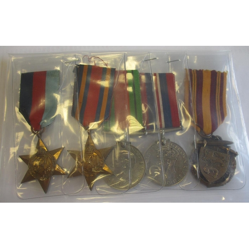 77 - WW2 range with 1. 1939-1945 Star and BWM in RE box of issue addressed to Mr L Ramsden, Quinton. Also... 