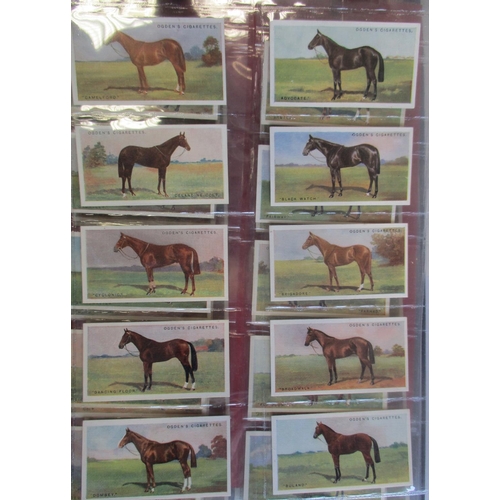 11 - Coln. of complete sets, in an album, in variable cond., incl. Anstie Scout Series, E.R.B. Dogs Serie... 