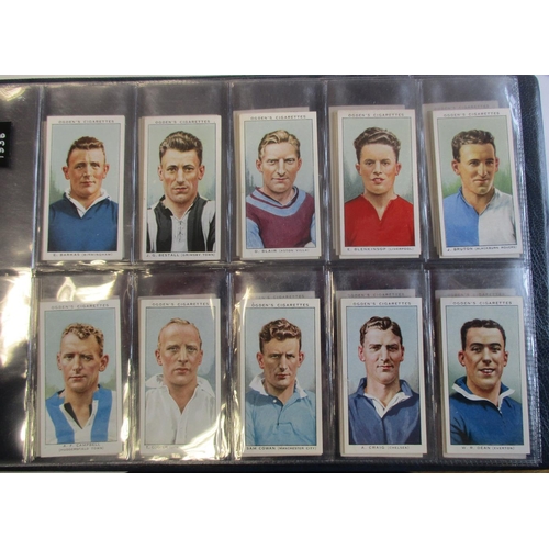 11 - Coln. of complete sets, in an album, in variable cond., incl. Anstie Scout Series, E.R.B. Dogs Serie... 