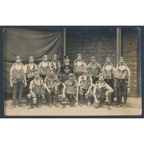 110 - Misc. interesting coln. in loose album sheets incl. art cards, ethnic, London court card, Africa inc... 