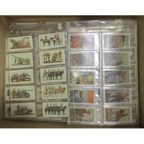 20 - Coln. of mainly complete sets, in plastic sleeves, generally in very good cond., incl. Gallaher Brit... 