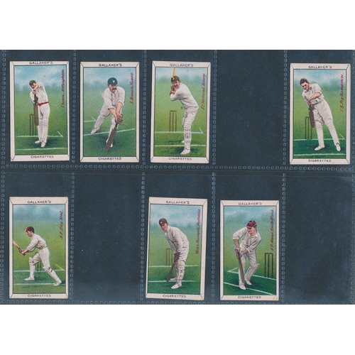 53 - Gallaher. 1912 Sports Series set (less 7), generally in good cond. with odd better card, several hav... 