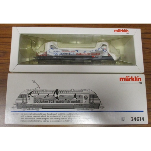 589 - Marklin. Trio of HO gauge locomotives, excellent in excellent boxes, with Nos. 34616, 3072 and 3021.... 