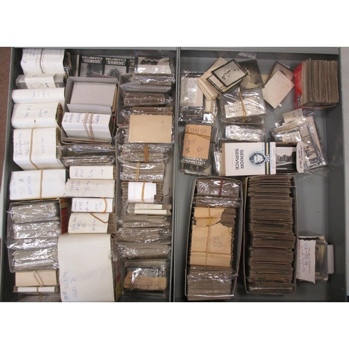 65 - Ogdens. Coln. of Guinea Gold and Tabs cards, in bundles and packets, in mixed cond., loosely sorted ... 