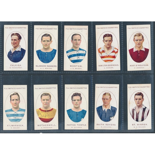 71 - Smith. 1922 Football Club Records set, in good to very good cond., several have some light toning sp... 