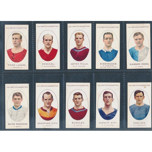 71 - Smith. 1922 Football Club Records set, in good to very good cond., several have some light toning sp... 