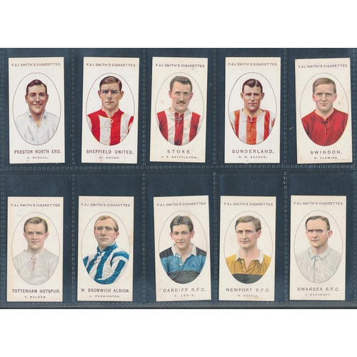 71 - Smith. 1922 Football Club Records set, in good to very good cond., several have some light toning sp... 