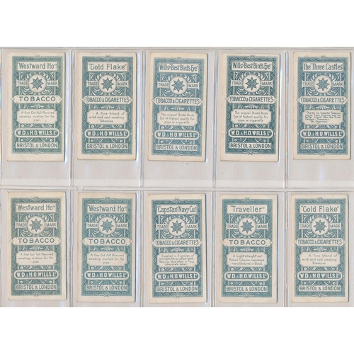 79 - Wills. 1899 Seaside Resorts set (mixed backs), generally in good cond., several have small corner fa... 