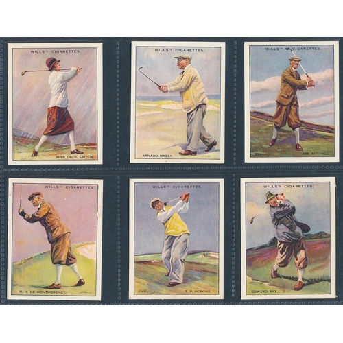 81 - Wills. 1930 Famous Golfers set, in excellent cond. Cat. £550 (See photo) (R)