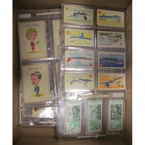 88 - Coln. of complete sets, in plastic sleeves, generally in very good cond., incl. Mazawattee Kings and... 