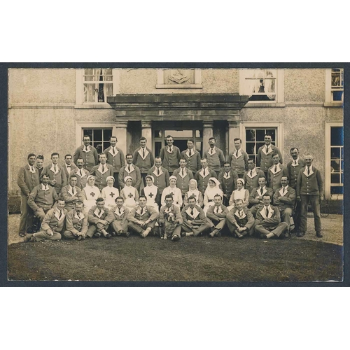 98 - Misc. coln. of subject cards in 2 modern albums. Military and nursing interest noted. Comic incl. Ba... 