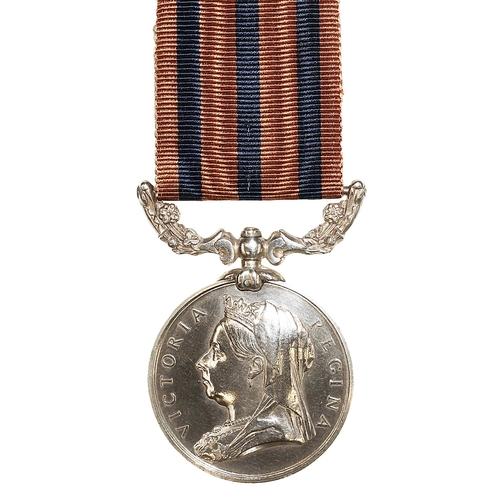 115 - 1890-97 British South Africa Company's Medal (Matabeleland 1893) no clasp to Troopr J. Etherton Raff... 