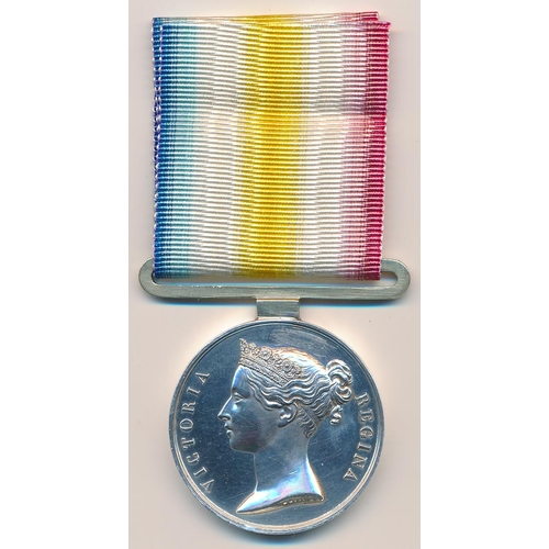 40 - 1843 Meeanee Medal un-named as issued, replacement straight bar suspender, traces of lacquer to edge... 