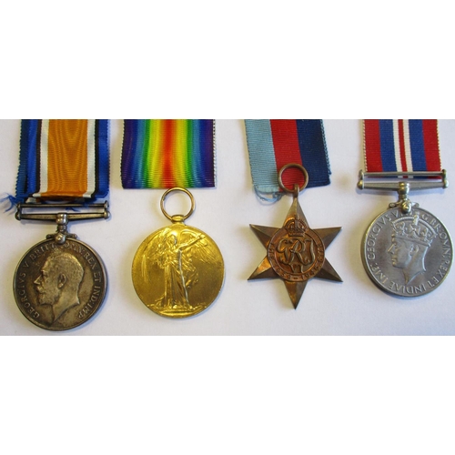 9 - Mainly WW1 range with:
1. BWM and Victory Medal to 515086 Pte F.T. Savage R.A.M.C. extremely fine wi... 