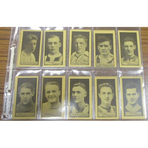 88 - Coln. of complete sets, in plastic sleeves, generally in very good cond., incl. Mazawattee Kings and... 