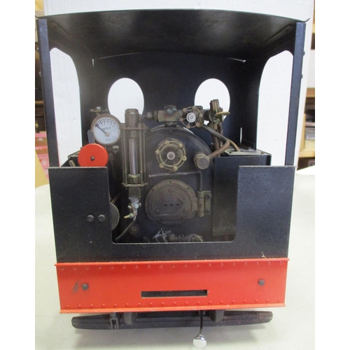 O.S. Engines. Live steam Kit Built 3 inch Gauge black Krauss 0 4 0 locomotive built to an excellen