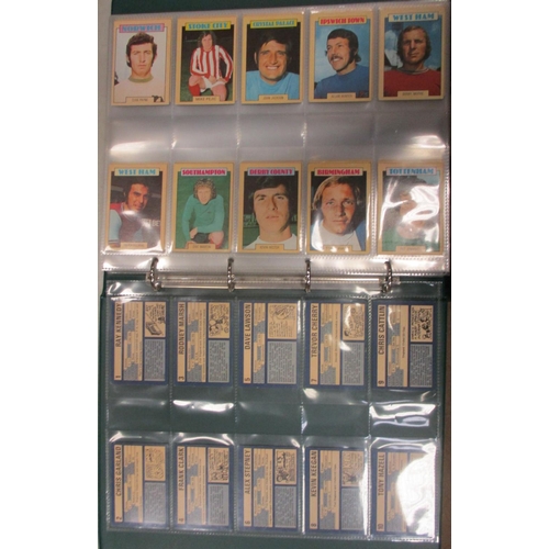 14 - A. & B.C. Range of football sets, in an album, generally in good to very good cond., apart from the ... 