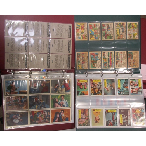 15 - A. & B.C. Collection of complete sets, in 2 albums, in variable cond., incl. Grand Prix set, Land of... 