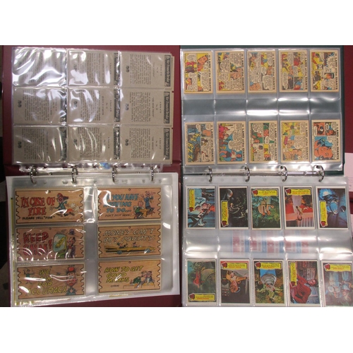 15 - A. & B.C. Collection of complete sets, in 2 albums, in variable cond., incl. Grand Prix set, Land of... 