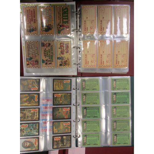 15 - A. & B.C. Collection of complete sets, in 2 albums, in variable cond., incl. Grand Prix set, Land of... 