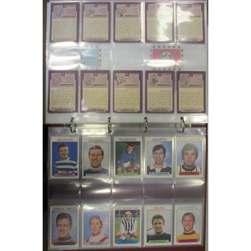 21 - A. & B.C. Collection of football sets, in an album, generally in very good to excellent cond., incl.... 