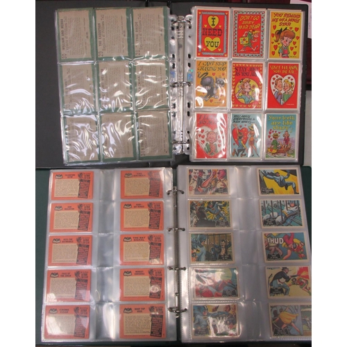 22 - A. & B.C. Collection of complete sets, in 2 albums, in variable cond., incl. Batman pink back no pan... 