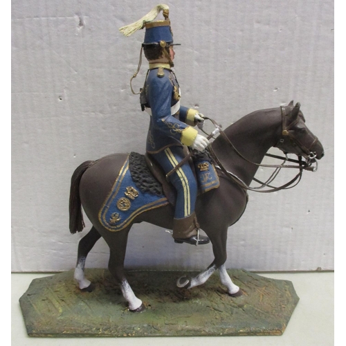 232 - Collection of larger scale figures from Napoleonic to WW2, mainly 140mm to 150mm, appear to be made ... 