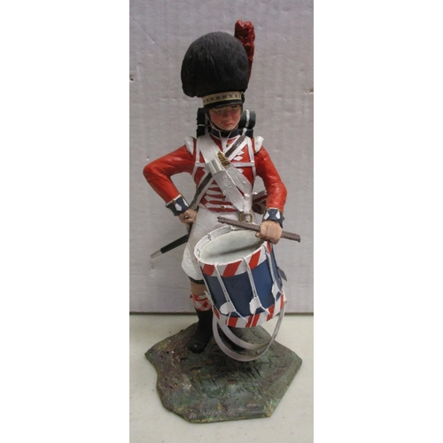 232 - Collection of larger scale figures from Napoleonic to WW2, mainly 140mm to 150mm, appear to be made ... 