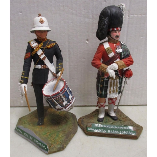 235 - Collection of larger scale figures from Waterloo to Trucial Oman Scouts, mainly 140mm to 150mm, appe... 